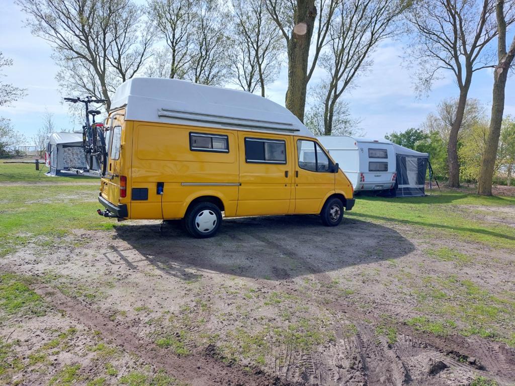 Super leuke en mooie Ford Transit Camperbus, Caravans en Kamperen, Buscamper of Camperbus, Tot en met 2, Particulier, Ford