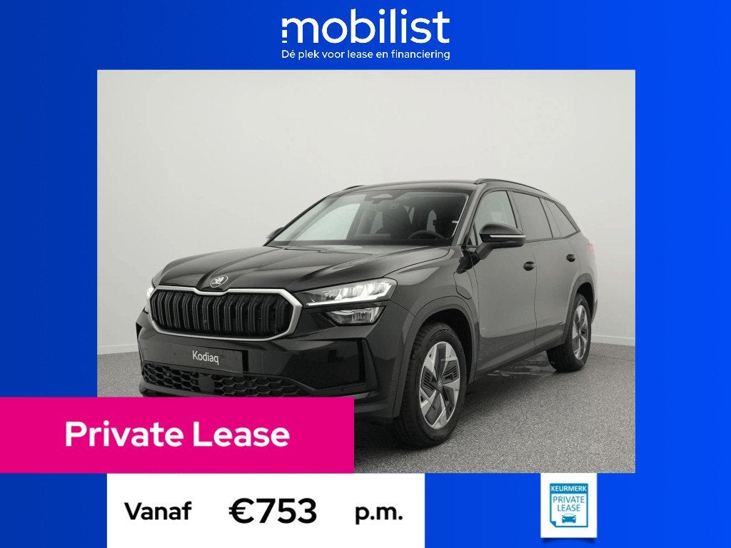 Skoda Kodiaq Business Edition 1.5 TSI PHEV (bj 2026), 1498 cc, Automatische klimaatregeling, Zwart, Bedrijf