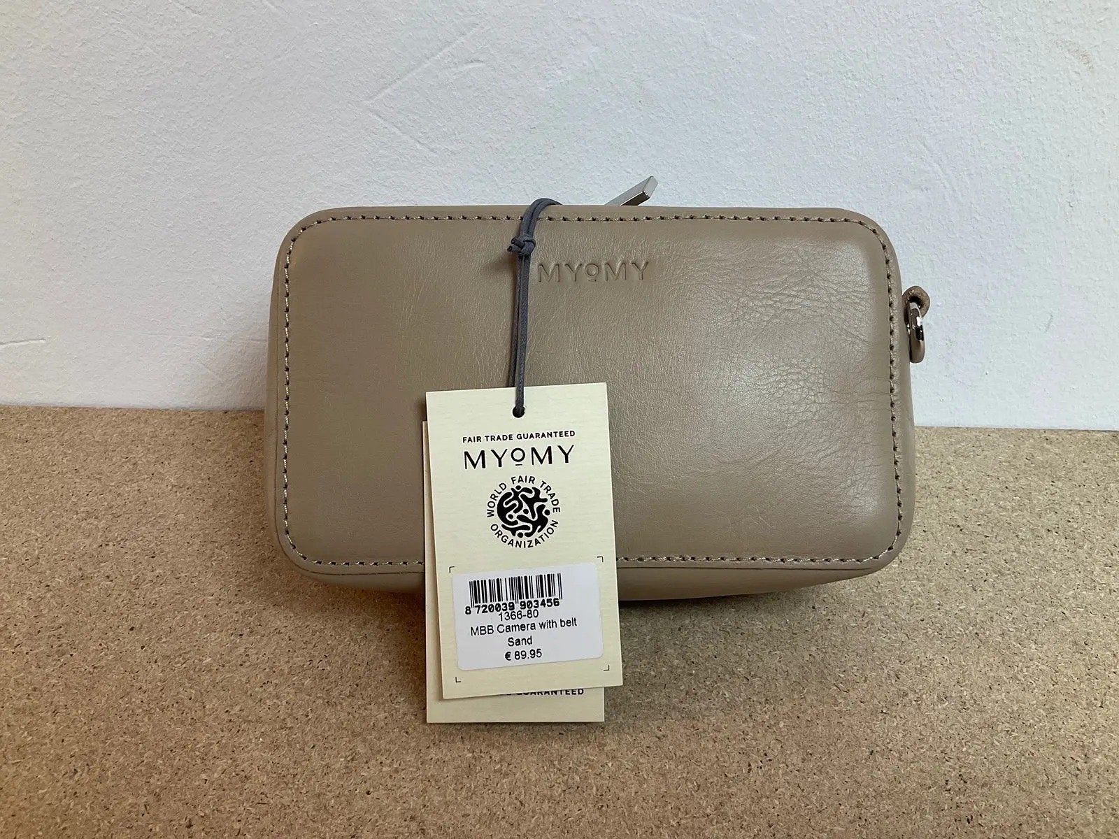MYOMY MBB Camera Bag met riem - nieuw!, Ophalen of Verzenden, Nieuw, Beige, Schoudertasje