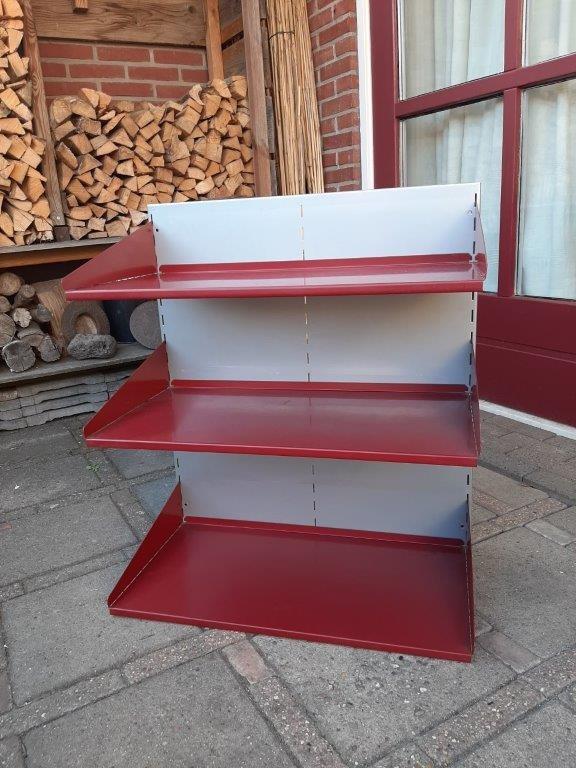 Ikea metalen boekenkastje., Ophalen of Verzenden, Zo goed als nieuw