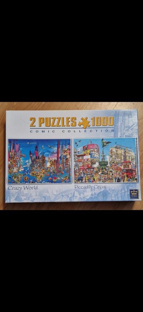 Diverse legpuzzels 1.000 stukjes, Ophalen, 500 t/m 1500 stukjes, Zo goed als nieuw