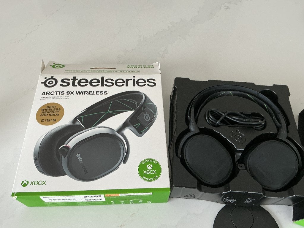 Steelseries Arctis 9x wireless, Ophalen, Gebruikt, Draadloos, Gaming headset