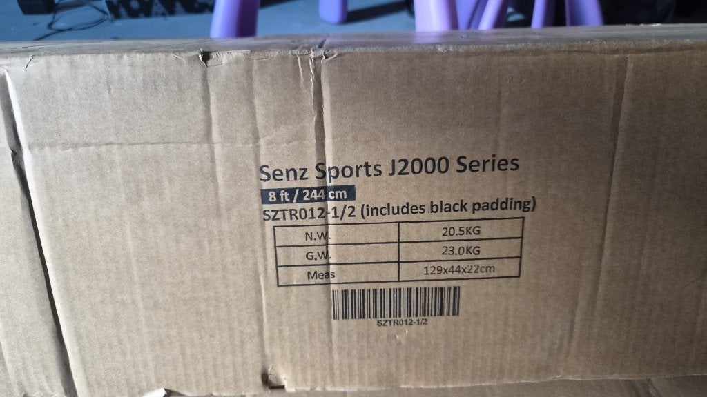 Trampoline, Ophalen, Zo goed als nieuw