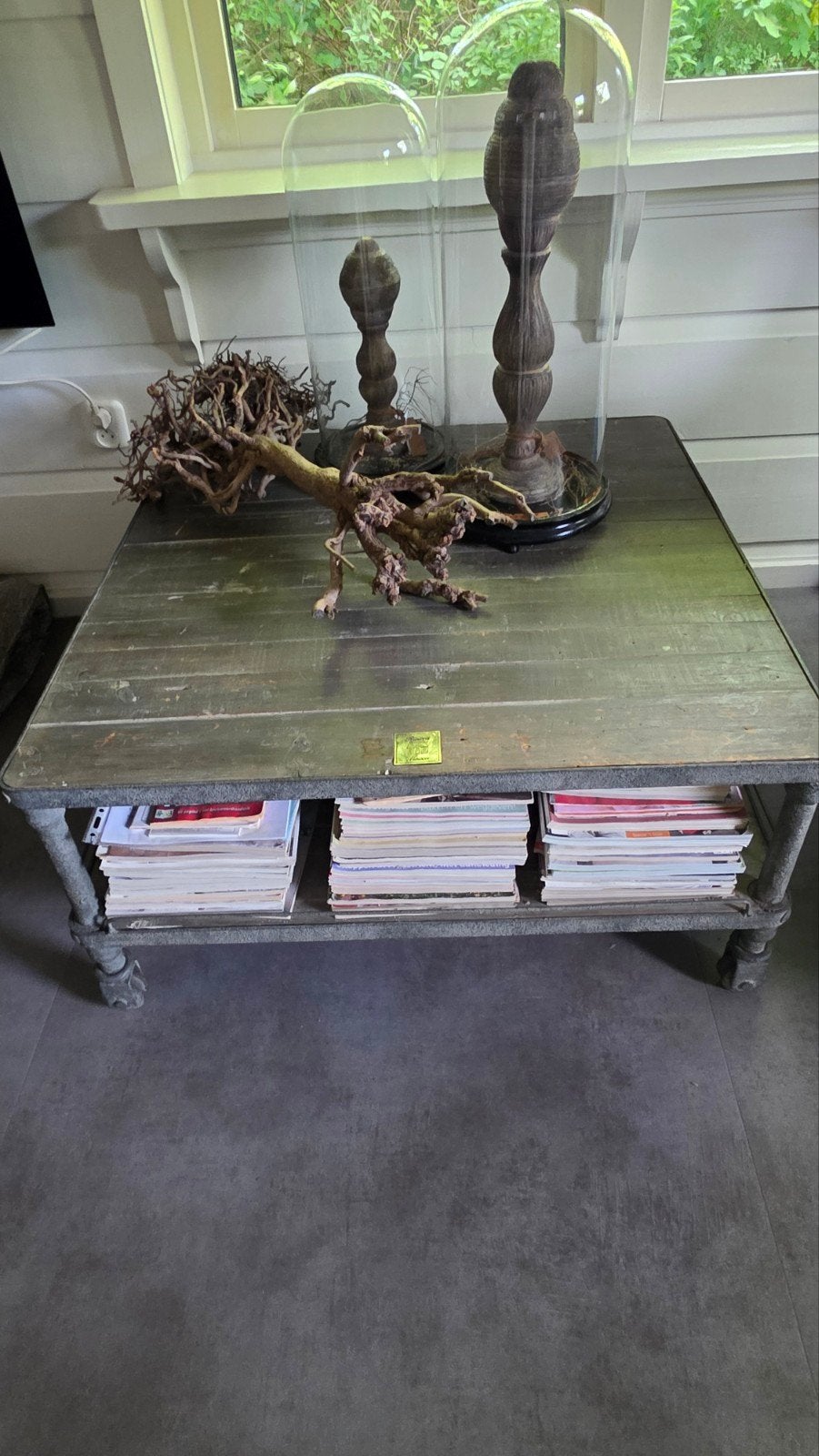 Riviera Maison salontafel., Ophalen, 50 tot 100 cm, Vierkant, 50 tot 100 cm