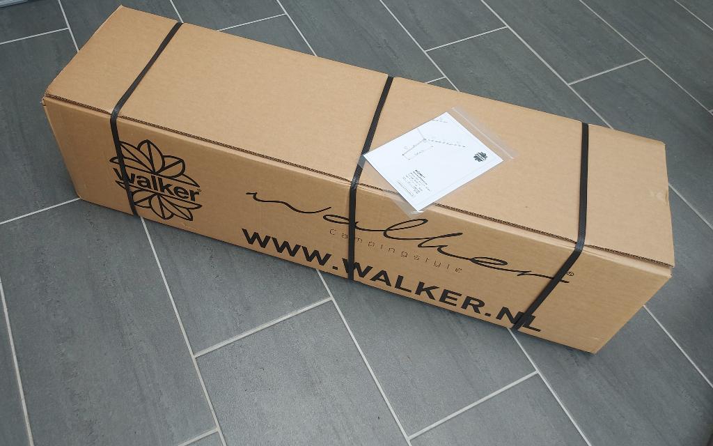 Walker Weekender luifel (Nieuw in doos) Antraciet maat 8, Caravans en Kamperen, Ophalen, Nieuw, Ten Cate All Season 200g/m2, Walker Campingstyle