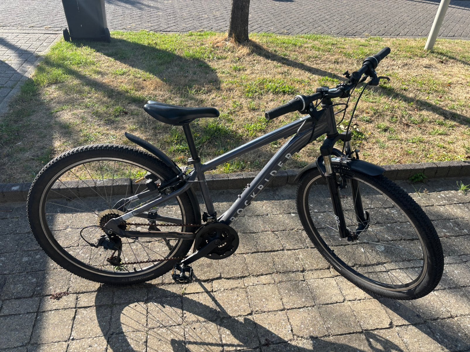 Rockrider MTB jongens 24 inch, Gebruikt, Hardtail, Heren, Schijfrem