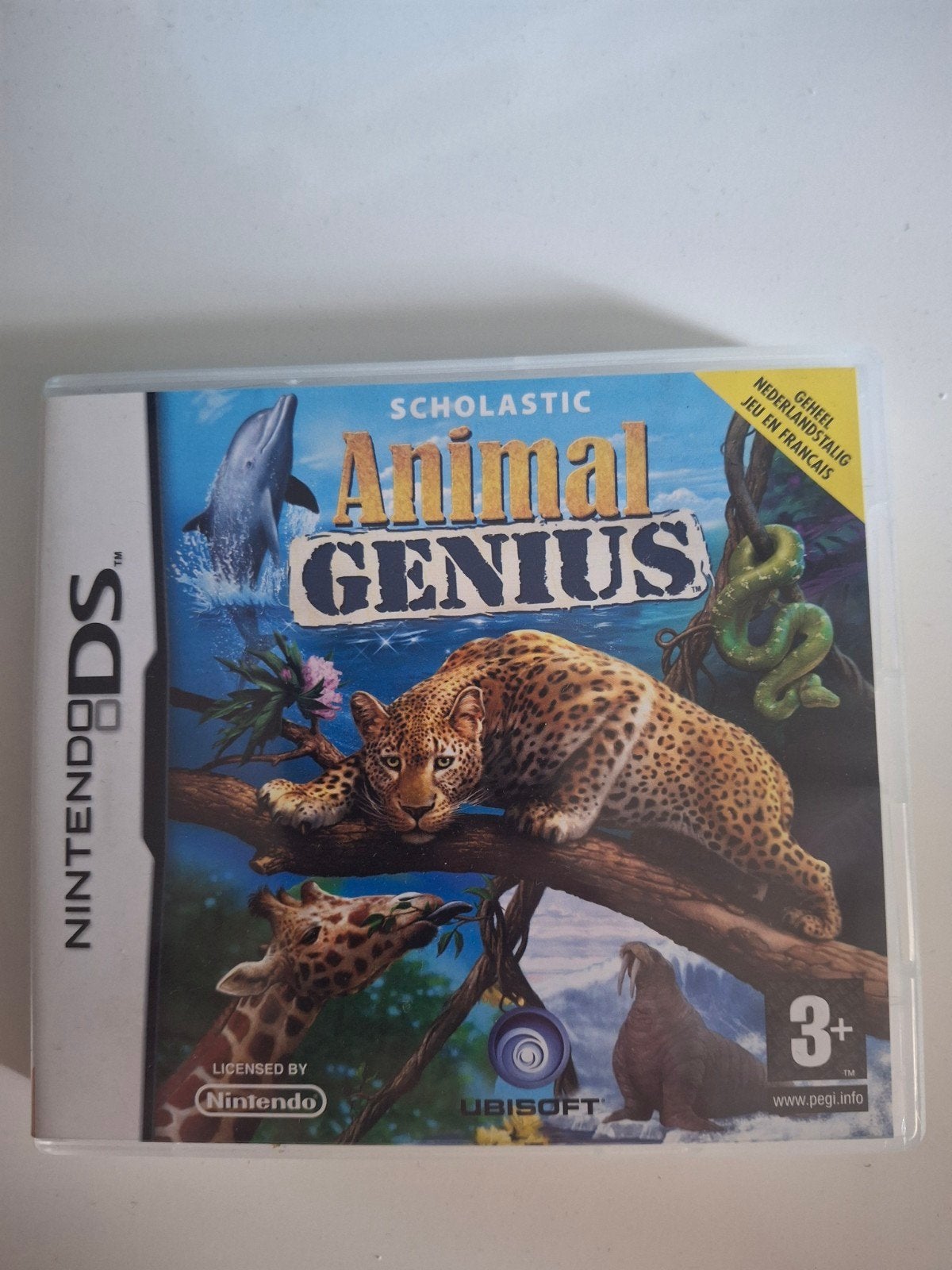 Scholastic Animal Genius Nintendo DS - Educatief Spel, 1 speler, Ophalen of Verzenden, Puzzel en Educatief, Vanaf 3 jaar