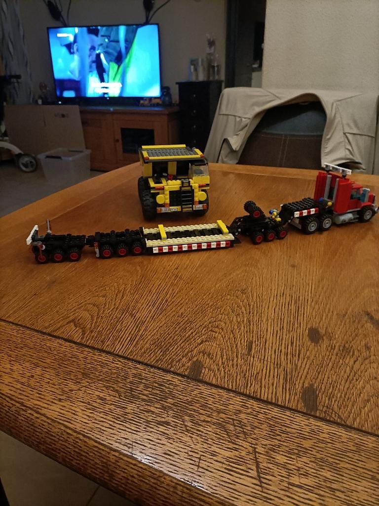 Lego moc zwaar transport met lading bieden naar waarde, Kinderen en Baby's, Speelgoed | Duplo en Lego, Ophalen of Verzenden, Nieuw