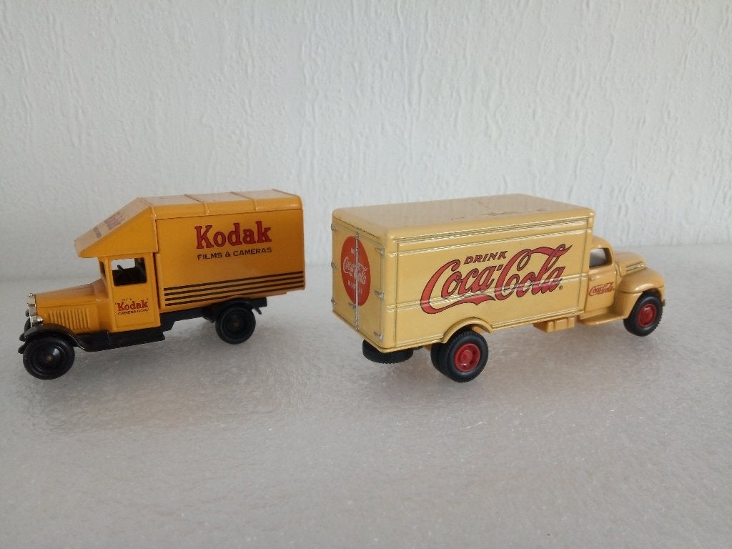 Kodak of Coca Cola vrachtwagen, Ophalen of Verzenden, Zo goed als nieuw
