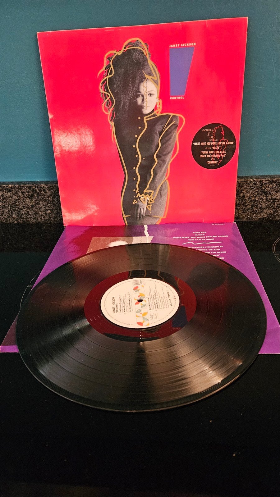 Janet Jackson - Control LP (1986) - Pop/R&B Vinyl, LP, Gebruikt, Pop, Originele persing