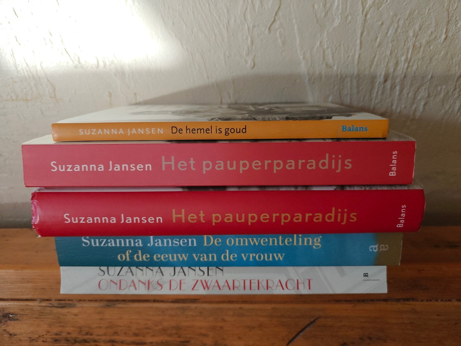 5 Boeken van Suzanna Jansen., Boeken, Ophalen of Verzenden, Zo goed als nieuw