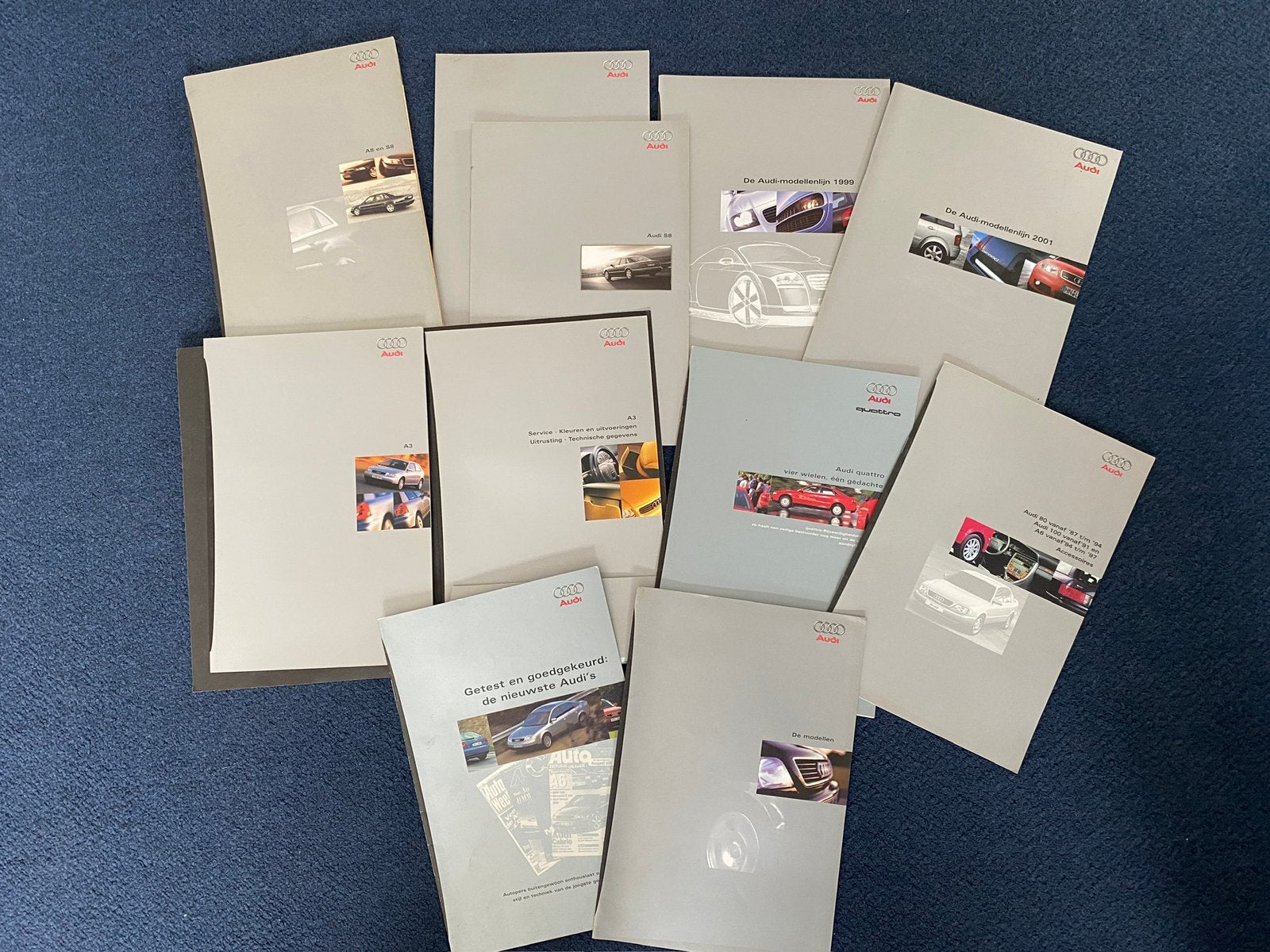 Heel veel Audi brochures., Ophalen of Verzenden, Zo goed als nieuw