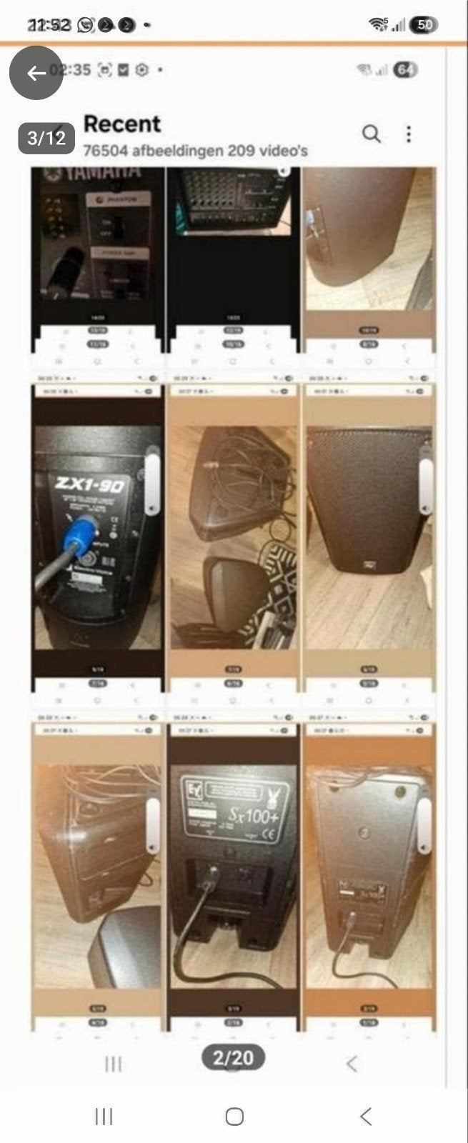 speakers, Gebruikt, Overige typen, Ophalen, 150 watt of meer