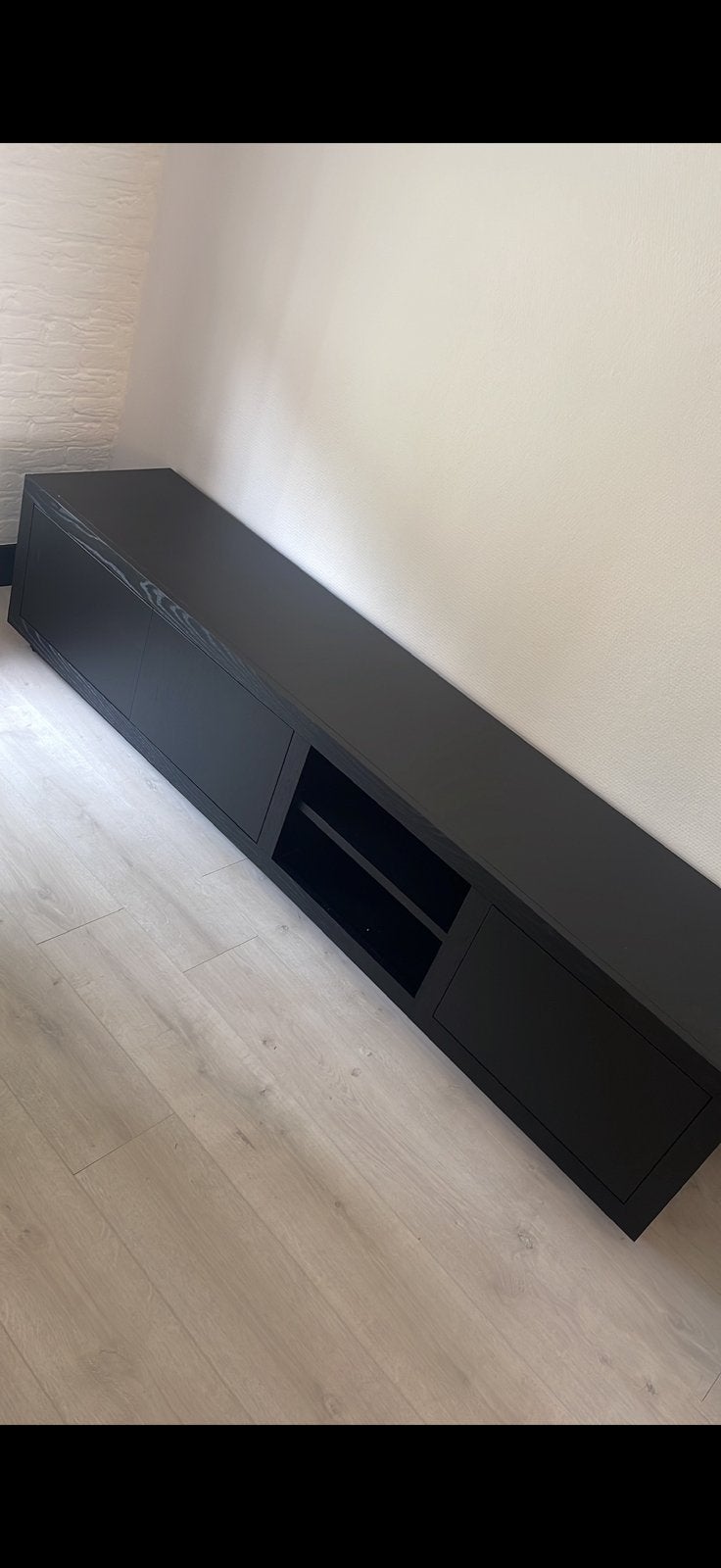 Tv meubel 200cm helsinki, Ophalen, 150 tot 200 cm, Eikenhout, Zo goed als nieuw