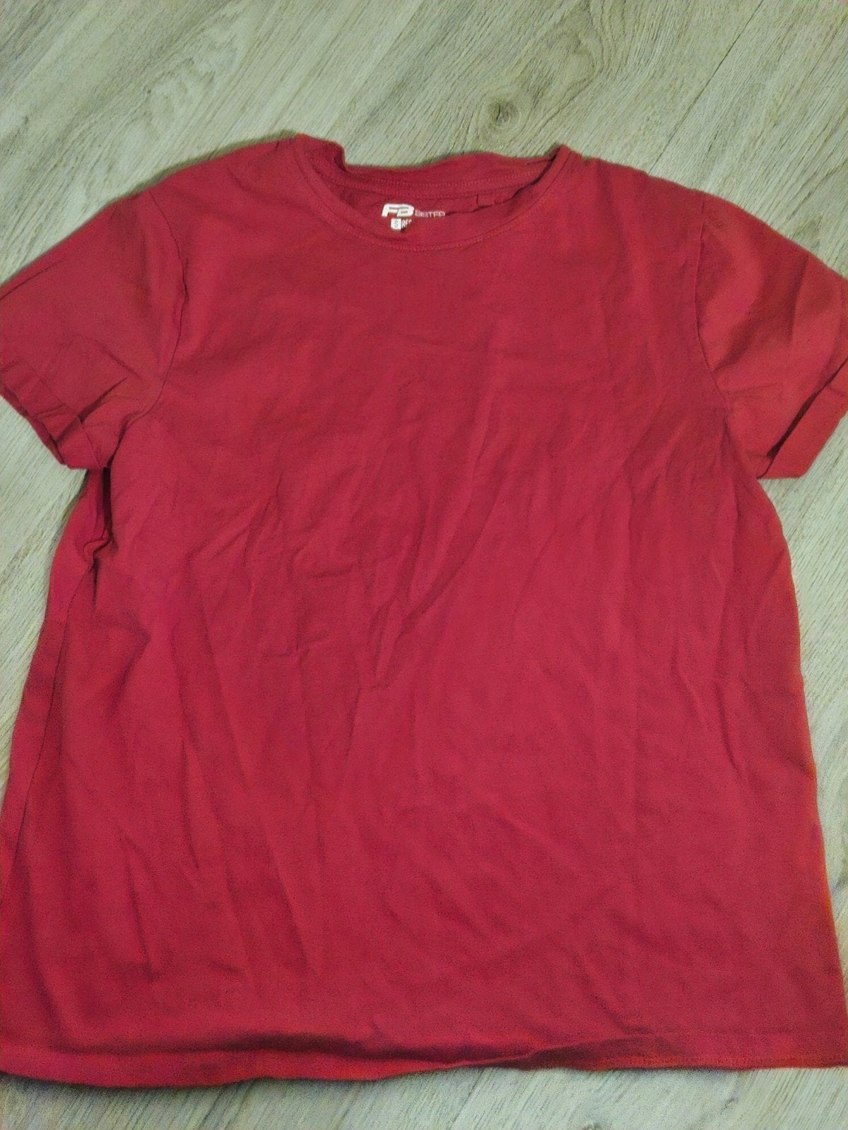 basic rode t-shirt S, Ophalen, New Yorker, Zo goed als nieuw, Korte mouw