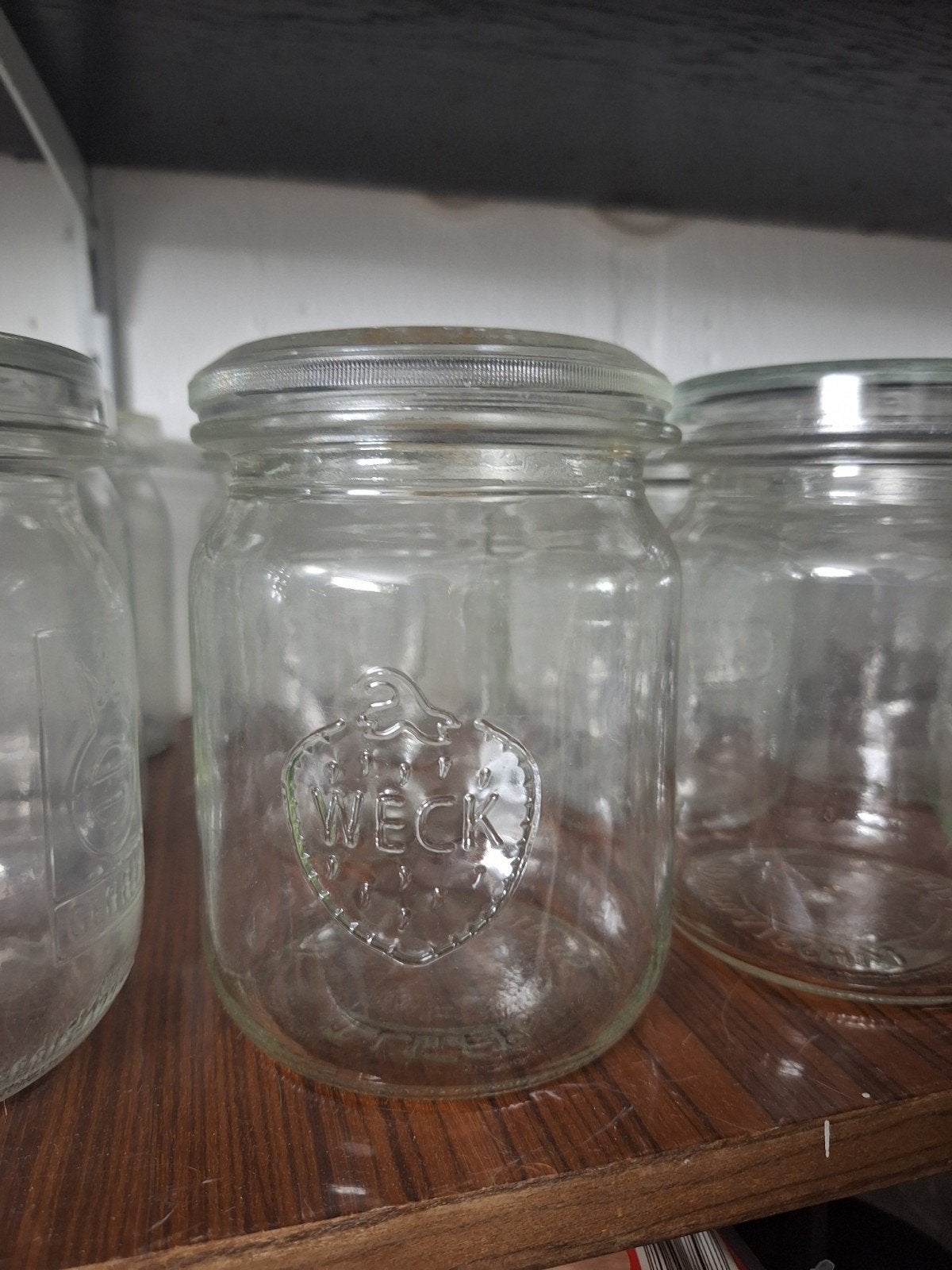 70 Weck en Gerrix potten met ringen om in te maken, Ophalen, Zo goed als nieuw, Glas