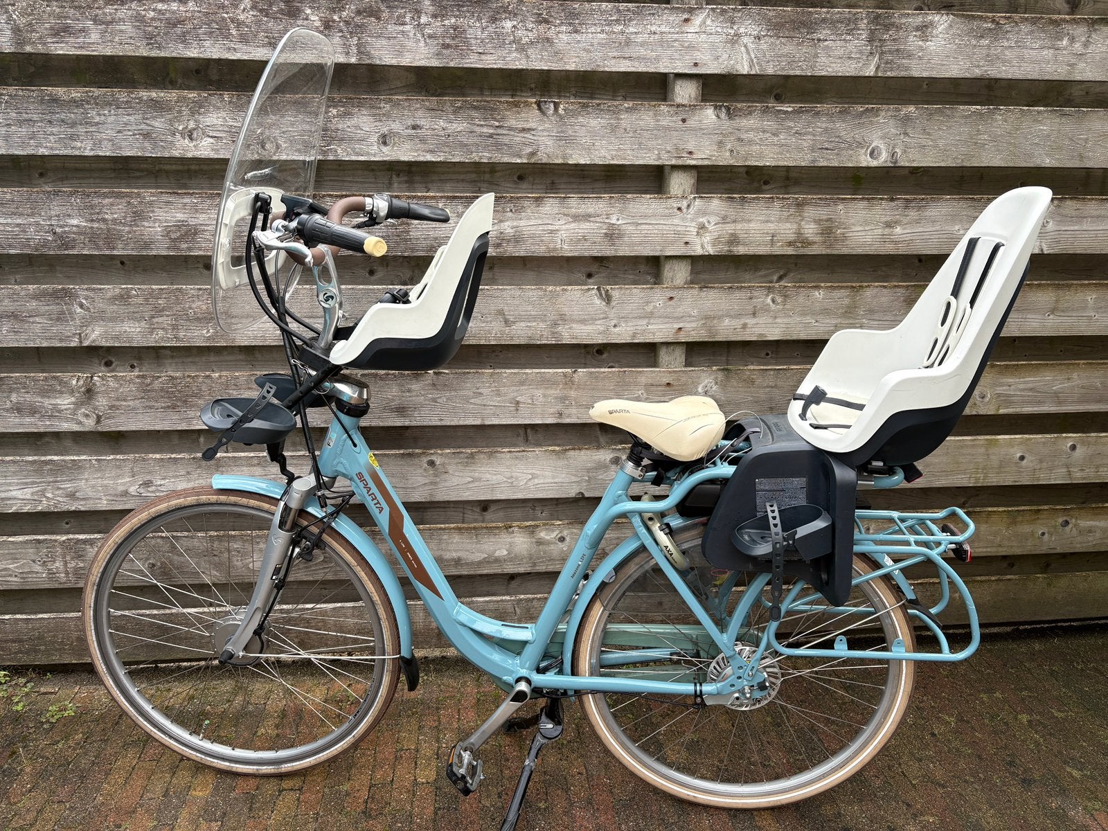 Sparta Amazone 4 life mamafiets (elektrisch), Fietsen en Brommers, Ophalen, 2 zitjes, Sparta, Gebruikt