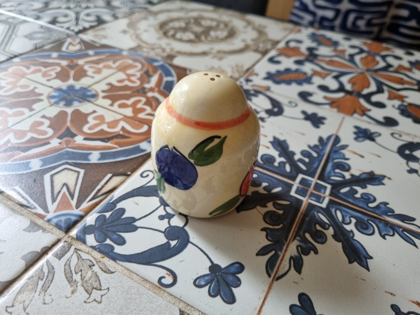 Olijf zoutpotje, Ophalen, Zo goed als nieuw, Glas, Overige stijlen