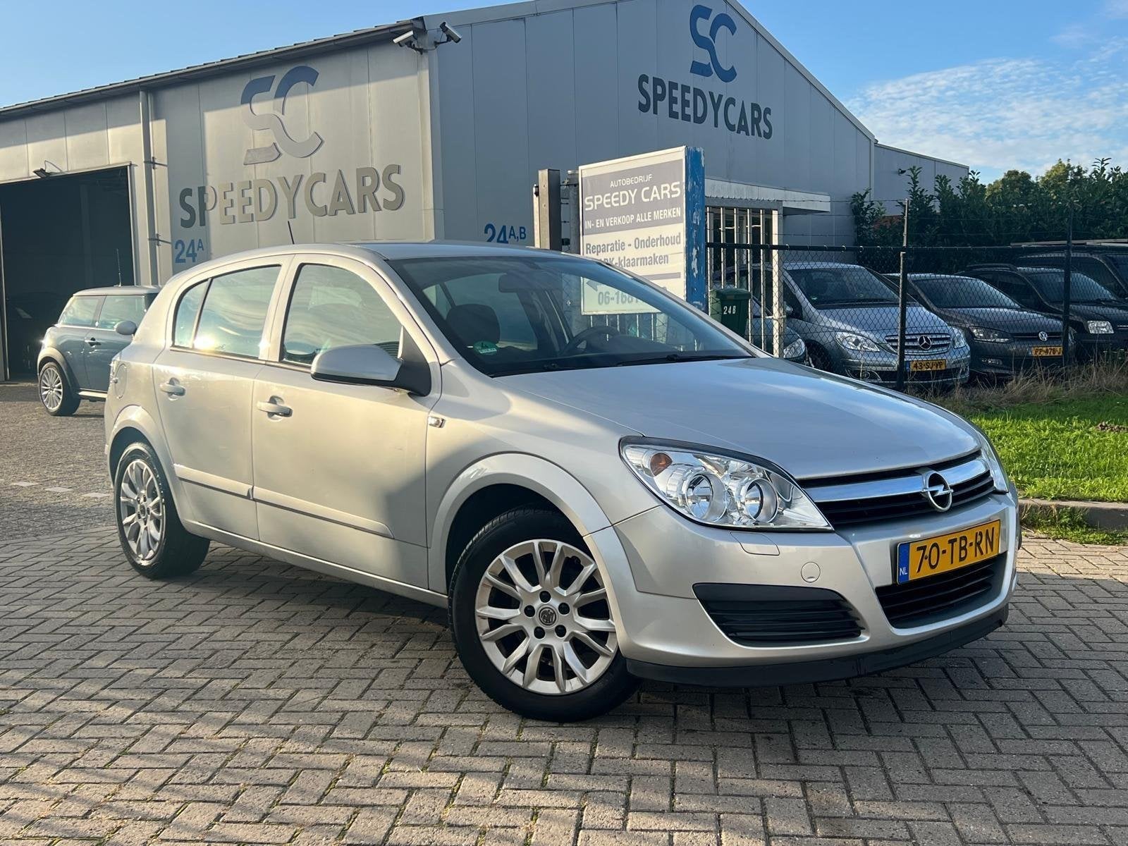 Opel Astra 1.4 Business 5DRS Cruise Airco Elektr Ramen, Voorwielaandrijving, Stof, Gebruikt, 4 cilinders