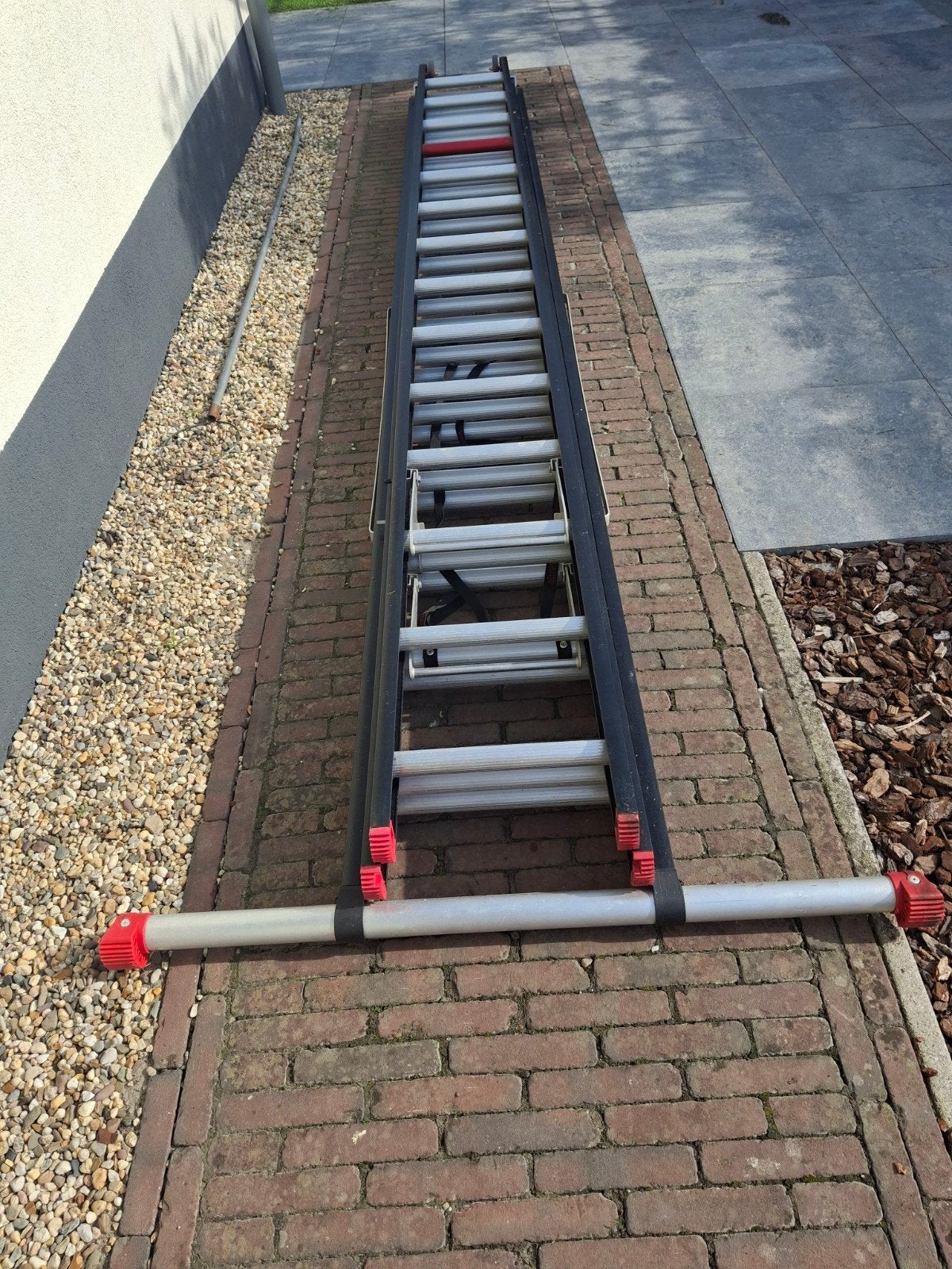 Altrex Mounter ZR 3099 met 3 X 14 treden, Ophalen, Zo goed als nieuw, Ladder, 4 meter of meer