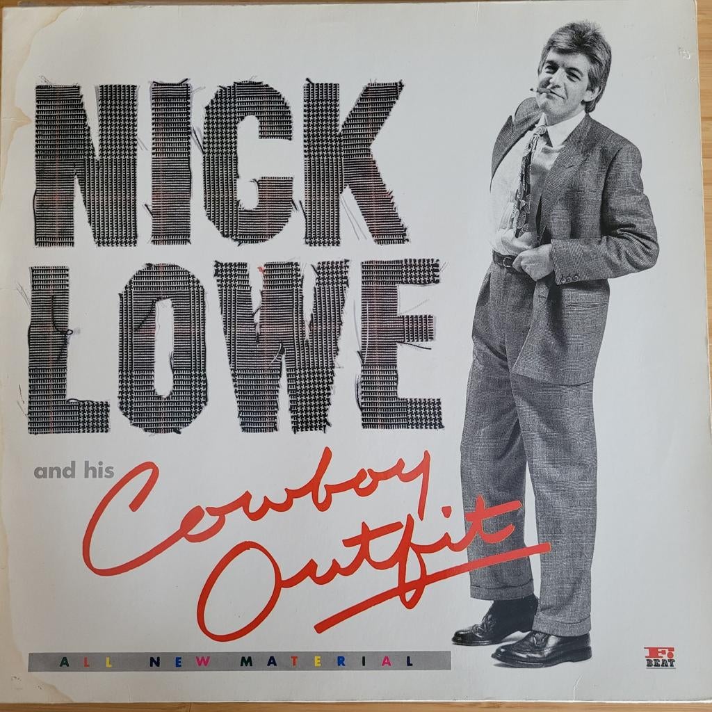 Nick Lowe - Nick Low And His Cowboy Outfit LP, Ophalen of Verzenden, Gebruikt, 12 inch, Poprock