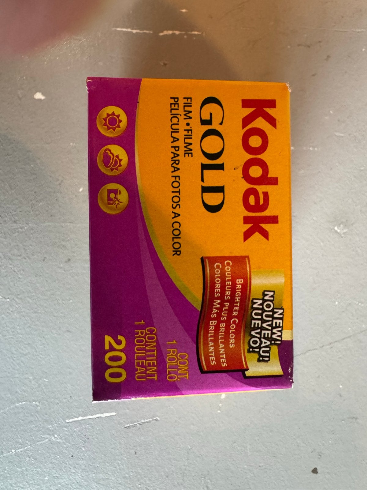 Kodak Gold Fotorolletje 200 ISO - 36 opnames, Ophalen of Verzenden, Nieuw, Kodak