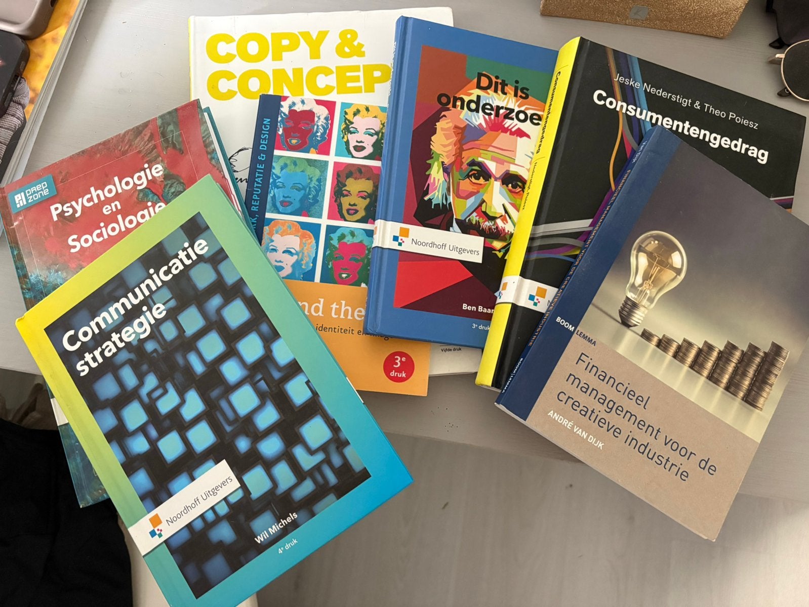 Complete studieboekenset HBO Communicatie NHL Stenden, Boeken, Ophalen of Verzenden, Beta, Zo goed als nieuw, HBO