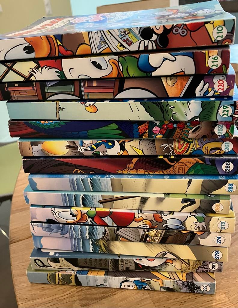 Donald Duck Pockets waaronder serie 291 t/m 304, Boeken, Strips | Comics, Meerdere comics, Ophalen, Zo goed als nieuw, Europa