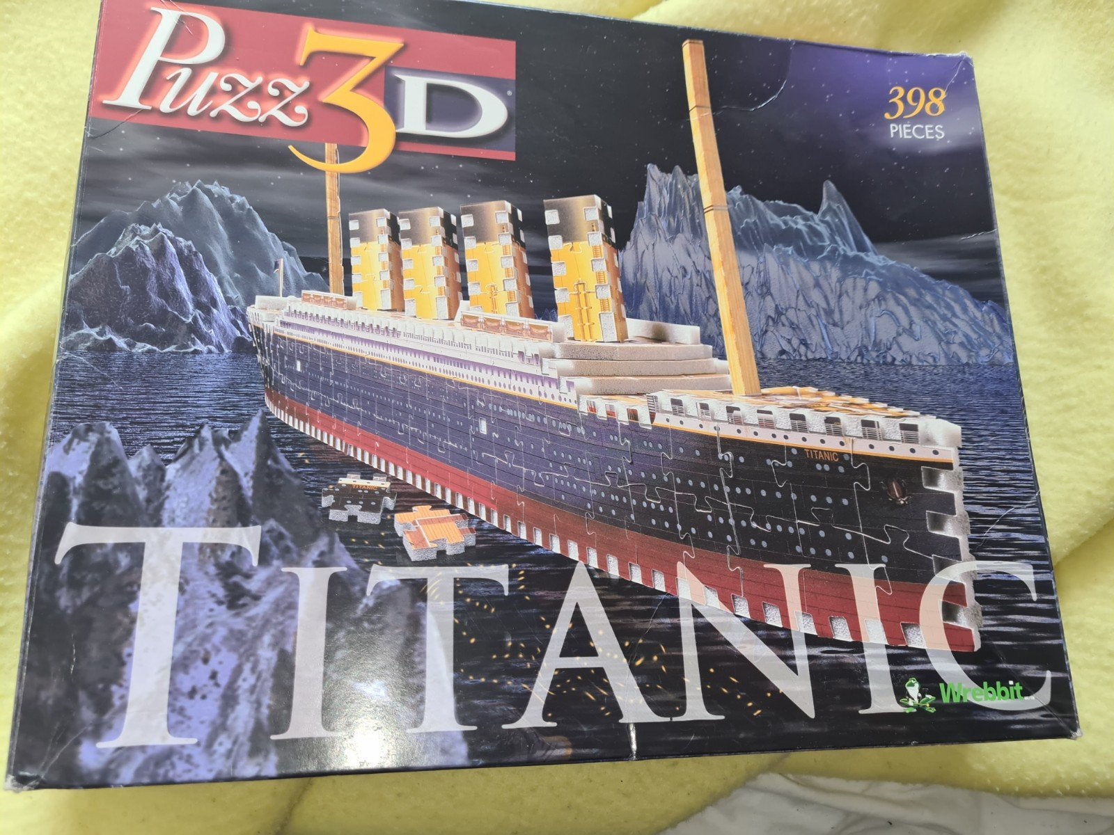 3D Puzzel Titanic - 398 Stukjes, Hobby en Vrije tijd, Modelbouw | Boten en Schepen, Ophalen of Verzenden, Zo goed als nieuw, Groter dan 1:32