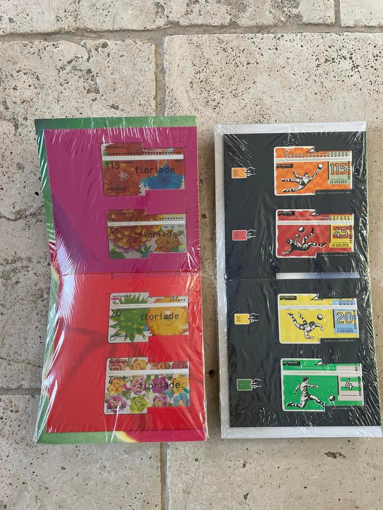Telefoonkaarten - Floriade en Voetbalthema (Nieuw in verpakk, Verzamelen, Telefoonkaarten, Ophalen of Verzenden, Nederland