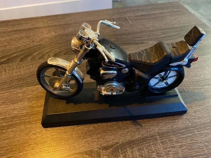 Power Cruiser motor met klok - Uniek decoratiestuk, Ophalen of Verzenden