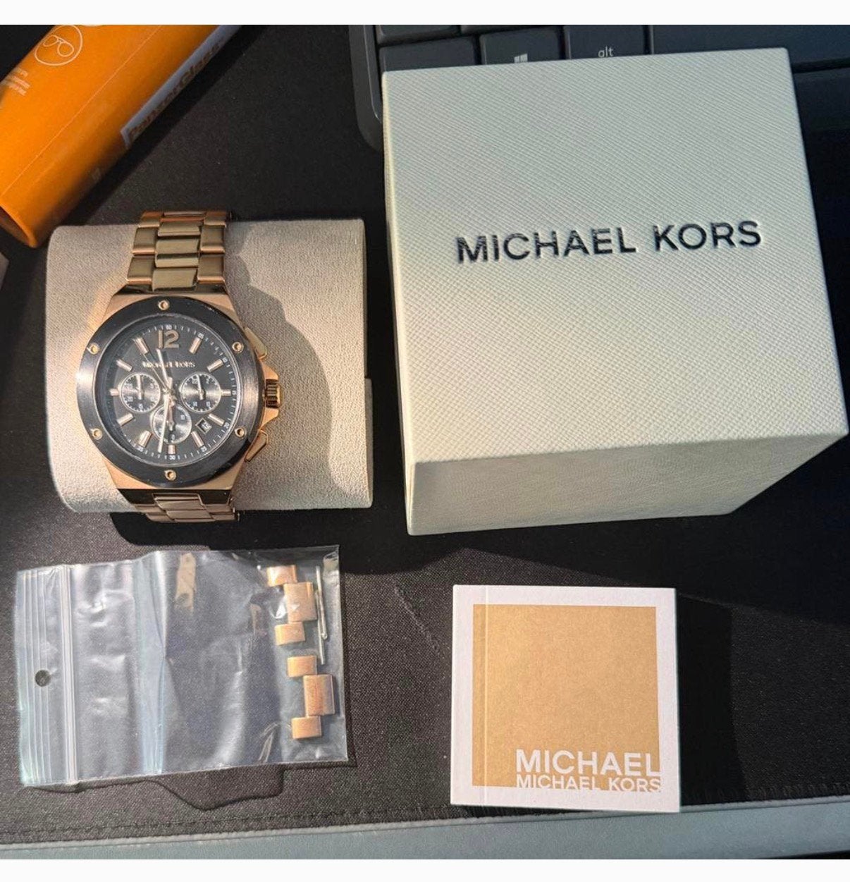 Michael Kors herenhorloge, Ophalen of Verzenden, Gebruikt