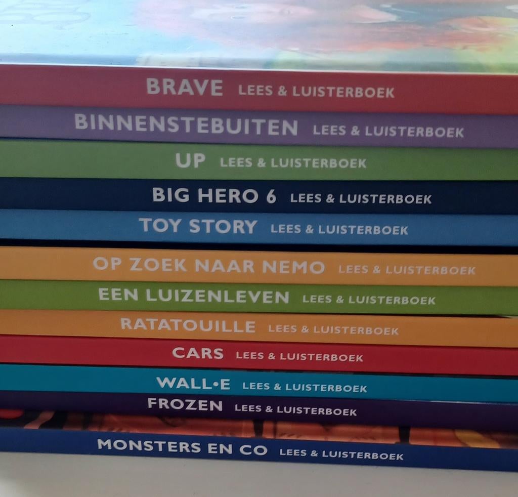 Disney Pixar Lees & Luisterboeken Collectie (12 stuks), Boeken, Ophalen of Verzenden