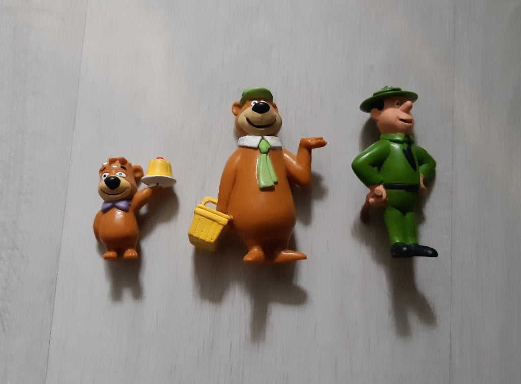 Setje Yogi Bear Figuurtjes van Miniland, Verzamelen, Poppetjes en Figuurtjes, Verzenden, Zo goed als nieuw
