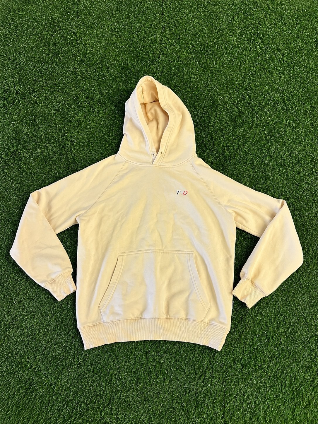 TNO hoodie in maat M in erg goede staat in het beige, Ophalen of Verzenden, Zo goed als nieuw, Maat 48/50 (M), Beige