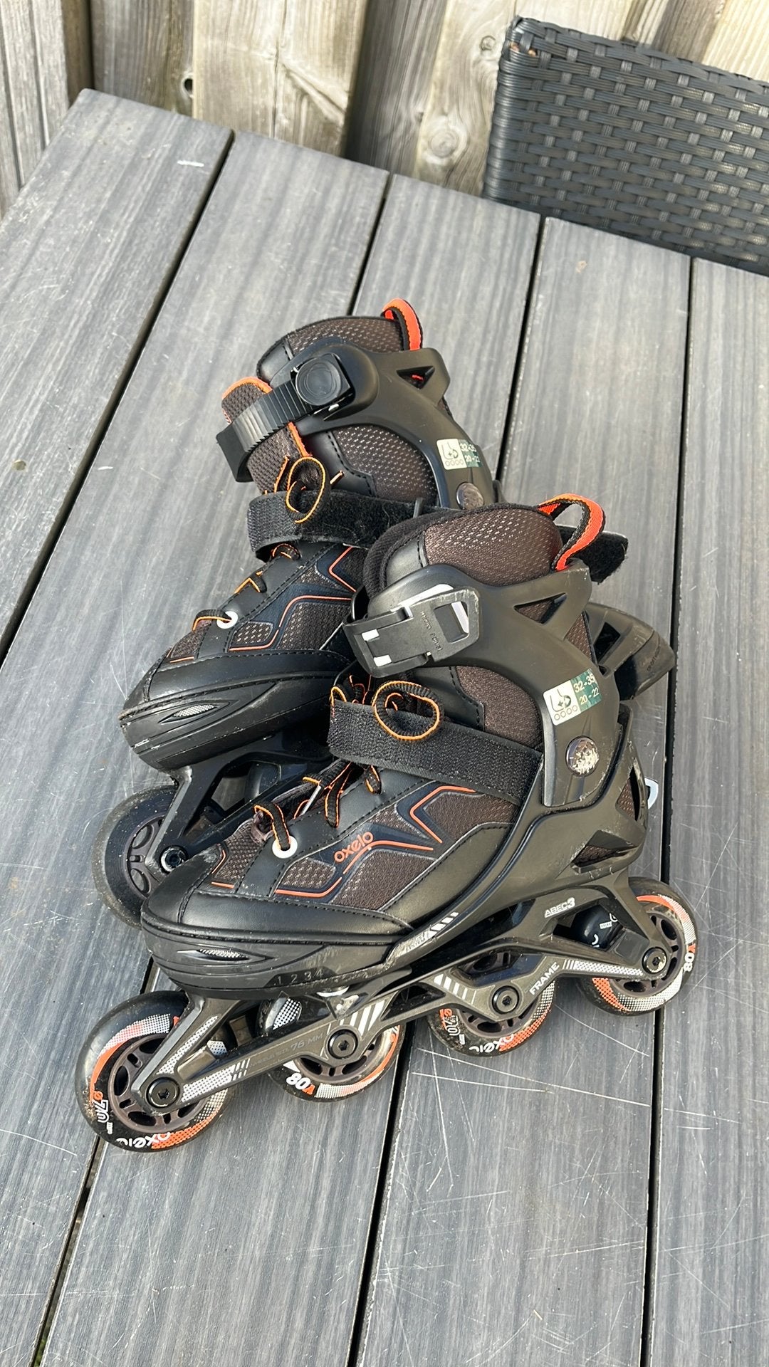 Skeelers maat 32-35, Sport en Fitness, Skeelers, Overige merken, Kinderen, Ophalen of Verzenden, Inline skates 4 wielen