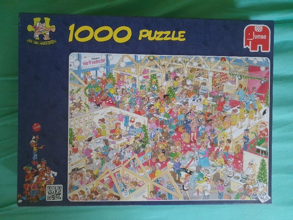 Jan van Haasteren Winterfair, Ophalen of Verzenden, 500 t/m 1500 stukjes, Zo goed als nieuw, Legpuzzel