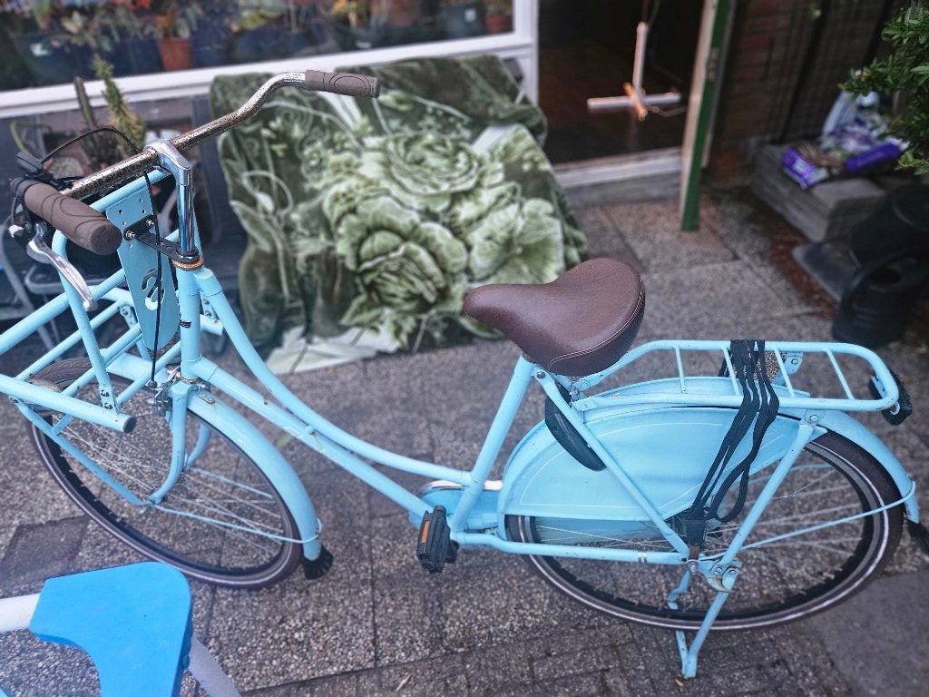 Oma fiets, Ophalen, Terugtraprem, Gebruikt, Static