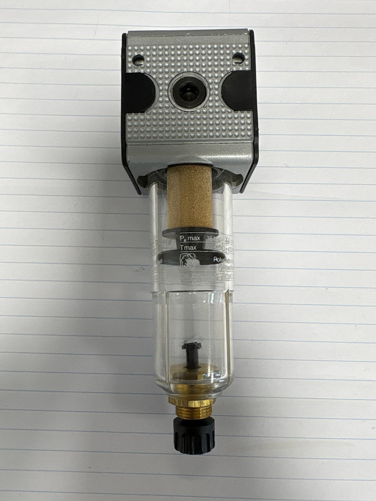 EWO Perslucht Olie- en Waterafscheider G 1/4" - 16 bar, Doe-het-zelf en Verbouw, Compressors, Nieuw, 10 bar of meer, Ophalen of Verzenden