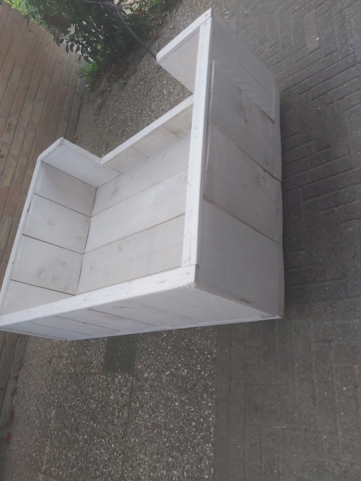 Hondemand groot, Ophalen, Hout