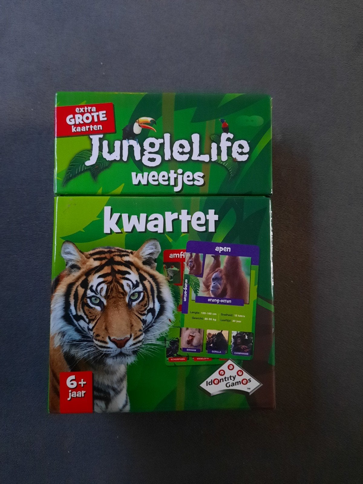 Junglelife-weetjes kwartet, Ophalen of Verzenden, Zo goed als nieuw, Kwartet(ten)