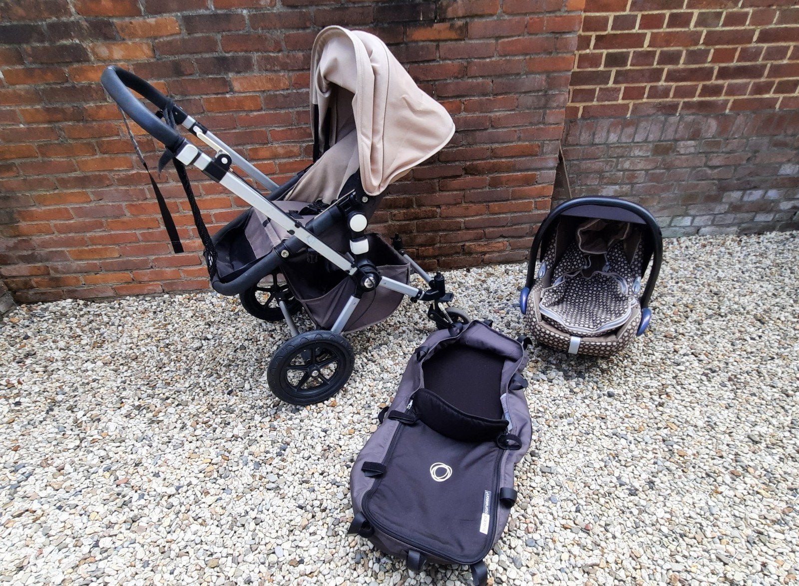 Bugaboo Cameleon 3 Beige Combiwagen met Maxi-Cosi, Ophalen, Gebruikt, Bugaboo, Combiwagen