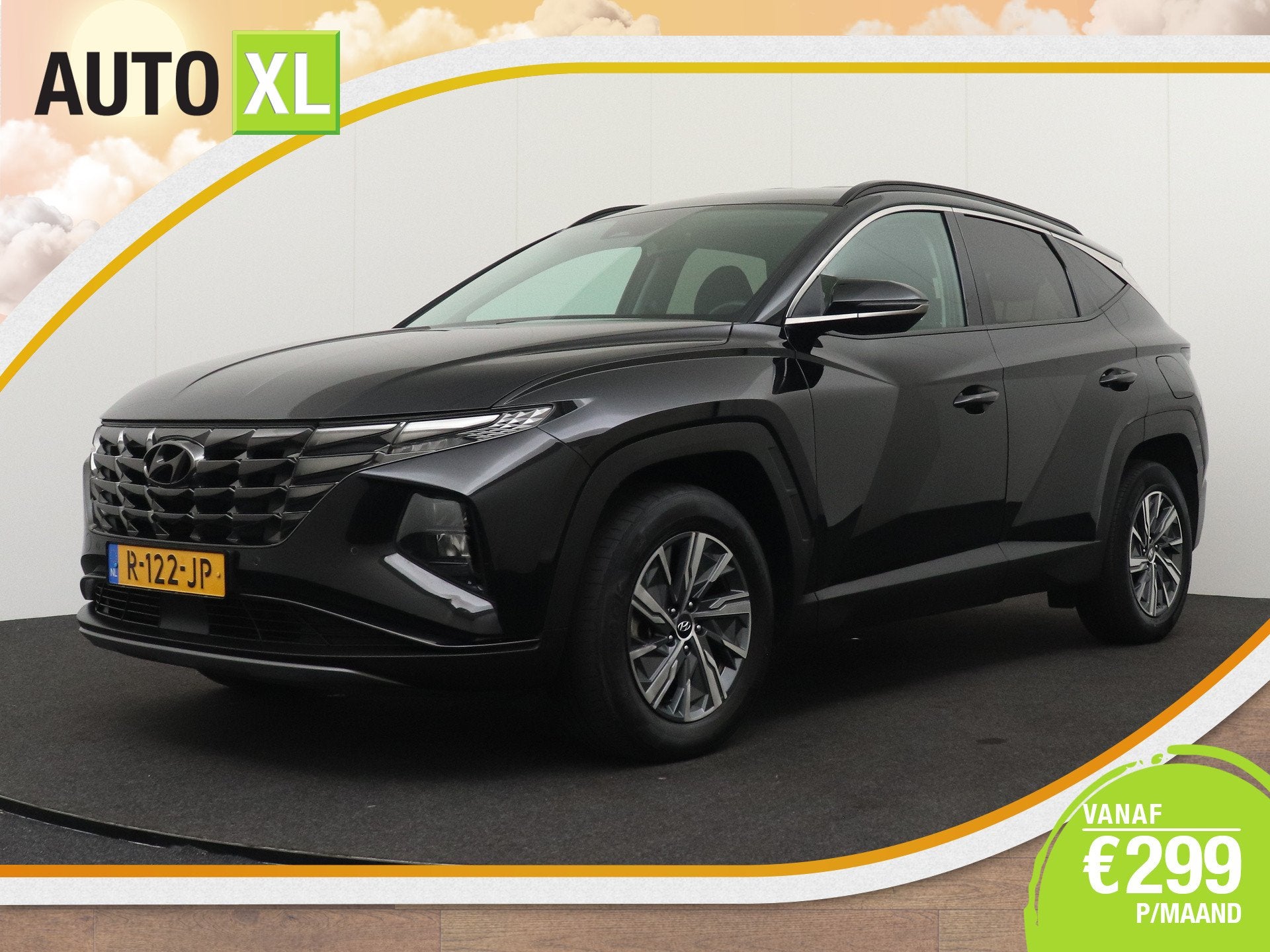 Hyundai Tucson 1.6 180 PK Aut. T-GDI HEV Camera Adapt.Cruise, Auto's, Dealer onderhouden, Stof, Gebruikt, 4 cilinders