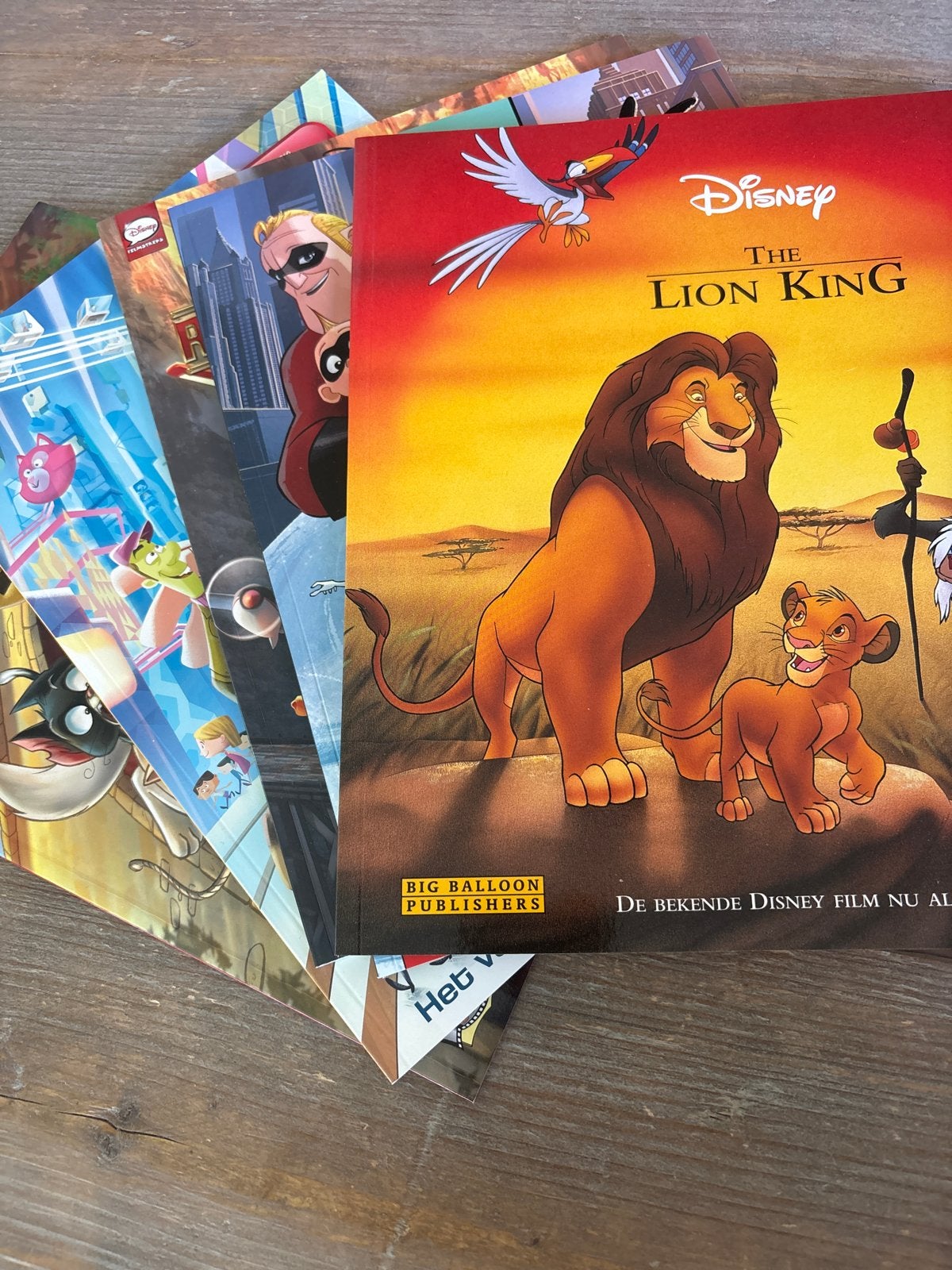 5 Disney stripboeken: oa Bolt, Ralph, Planes, samen voor, Boeken, Meerdere stripboeken, Ophalen of Verzenden, Zo goed als nieuw