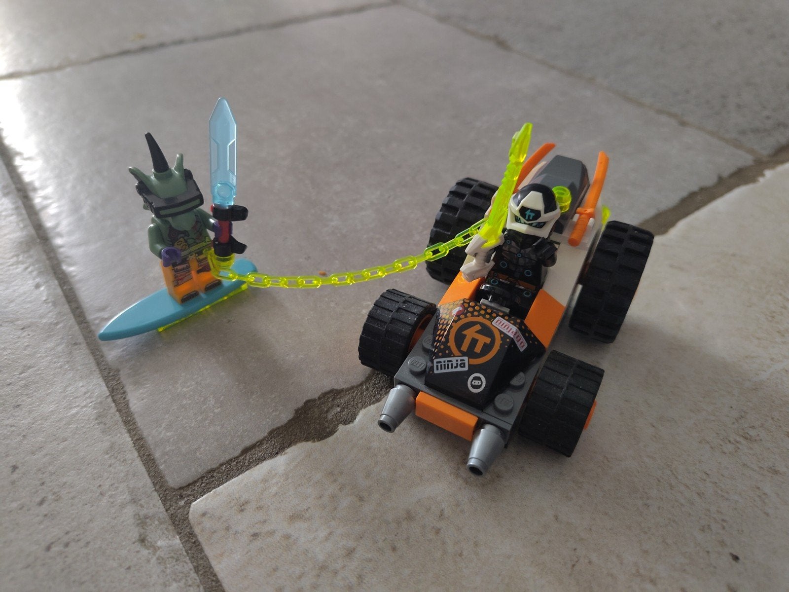 Lego Ninjago 71706 Cole's Speeder Car, Compleet, Lego, Ophalen of Verzenden, Zo goed als nieuw