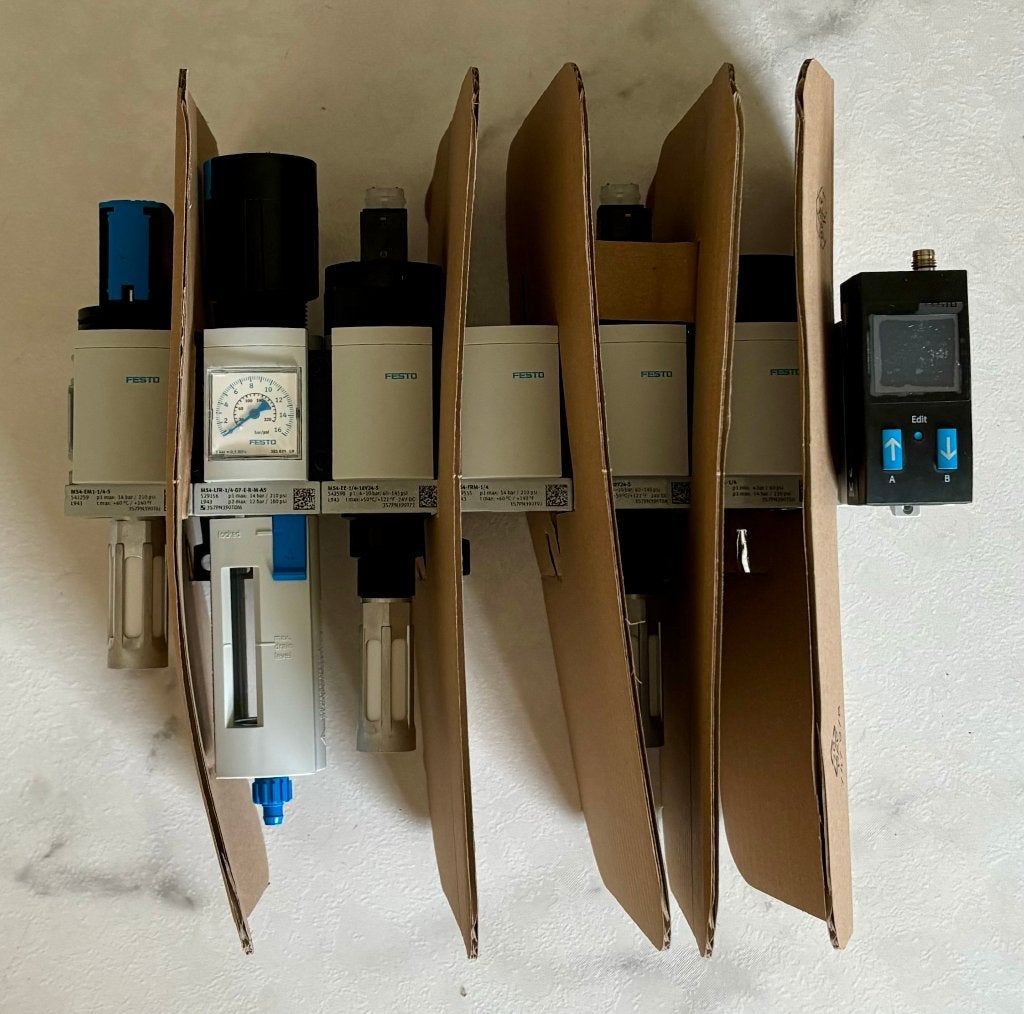 FESTO - Luchtverzorging - MS4 - Service Unit - Compressor, Ophalen of Verzenden, Nieuw