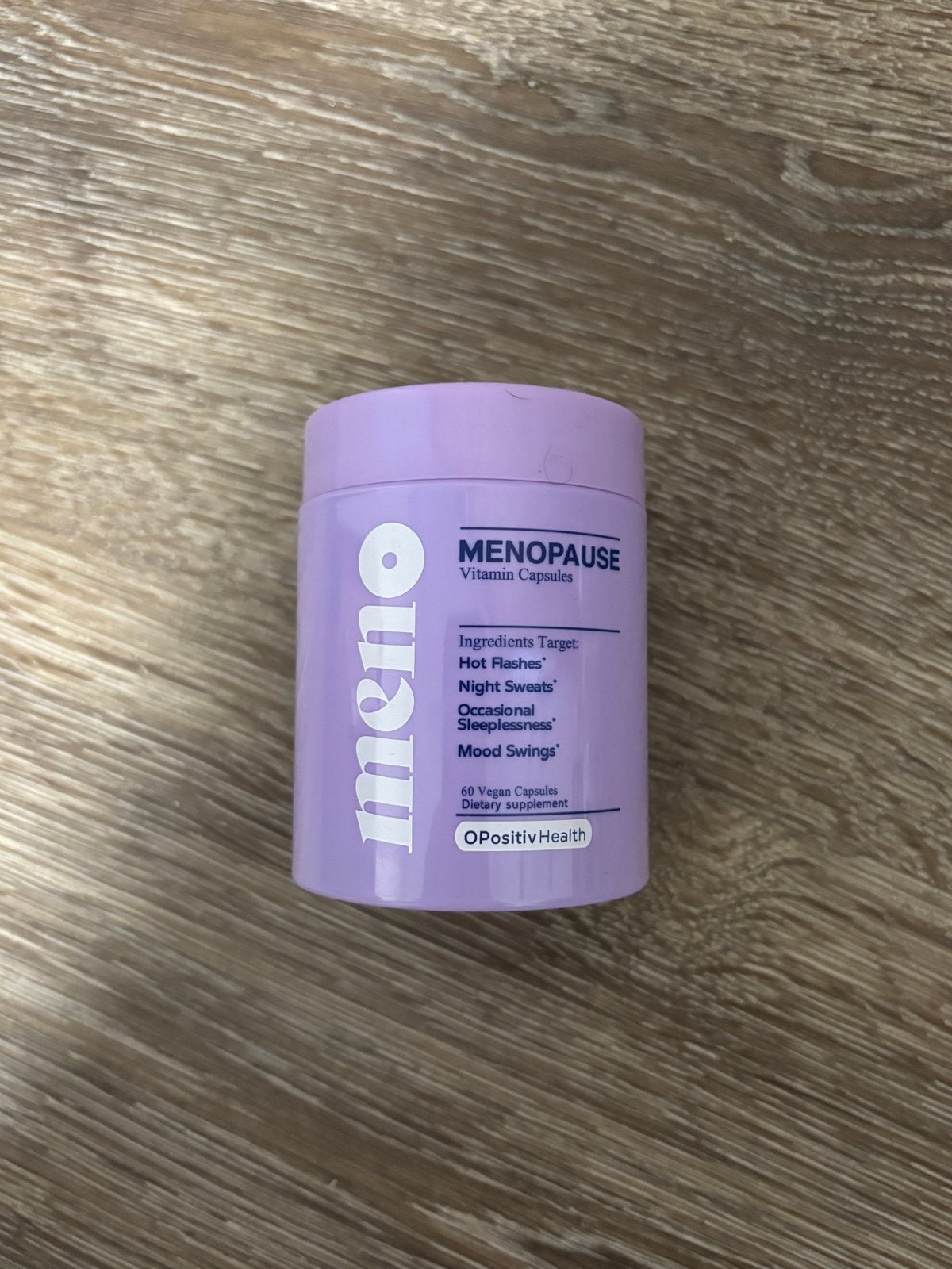 Meno Menopauze Vitamine Capsules - OpositivHealth, Ophalen of Verzenden, Nieuw, Poeder of Drank