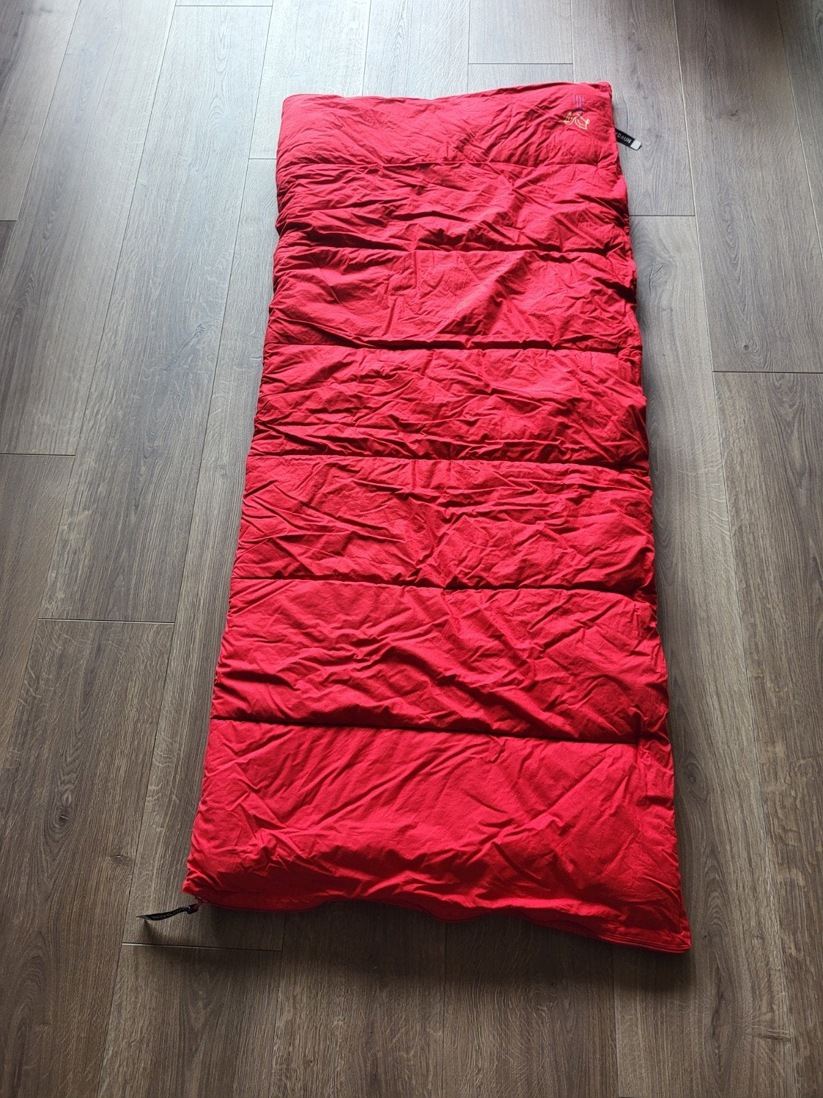 Polydawn Slaapzak - Rood/Blauw - 70x160 cm, Ophalen of Verzenden, Gebruikt