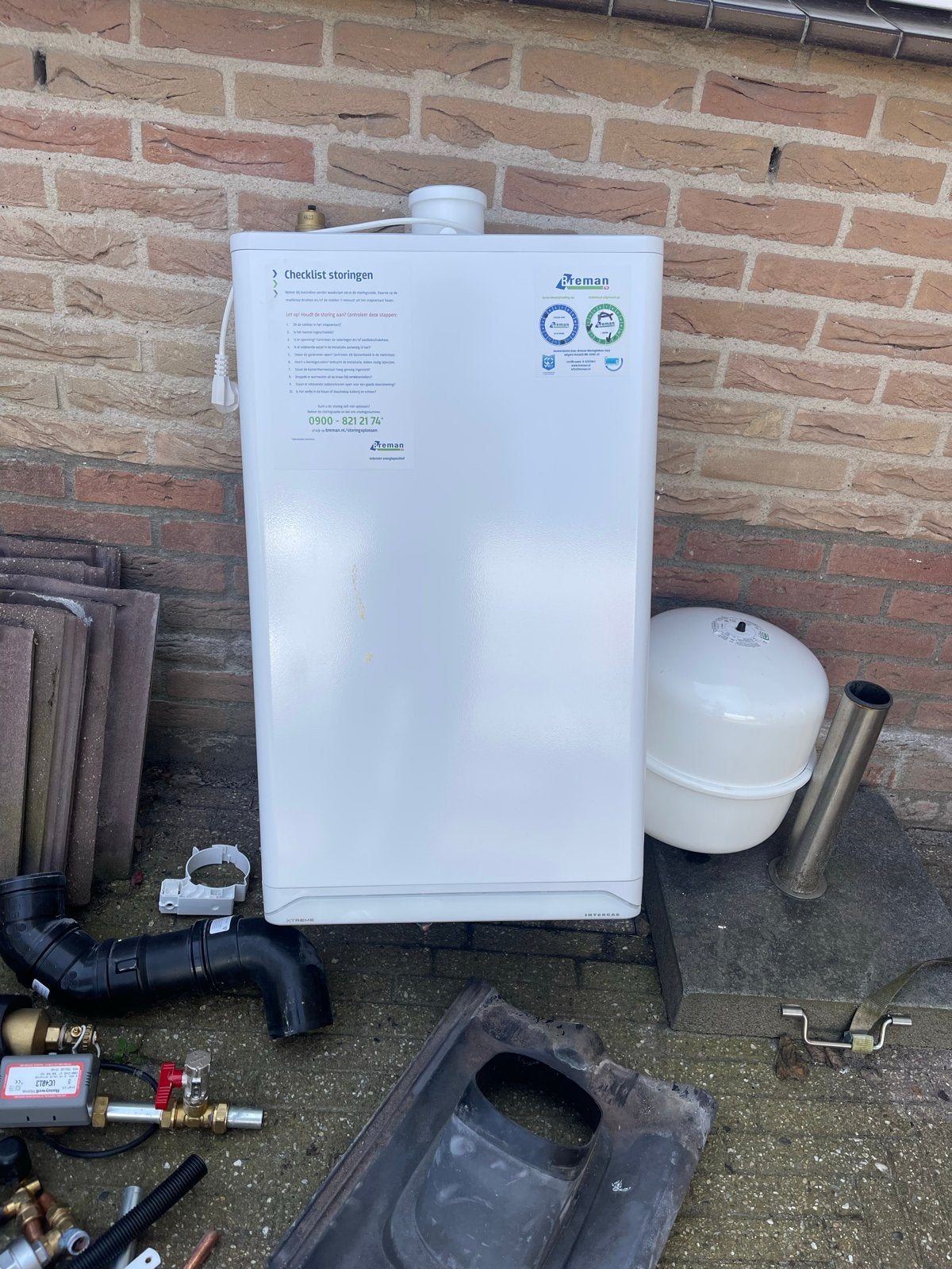 Intergas Xtreme 30 CV-ketel - HR, Doe-het-zelf en Verbouw, Verwarming en Radiatoren, Ophalen, Gebruikt, Hoog rendement (Hr), Cv-ketel of Combi-ketel