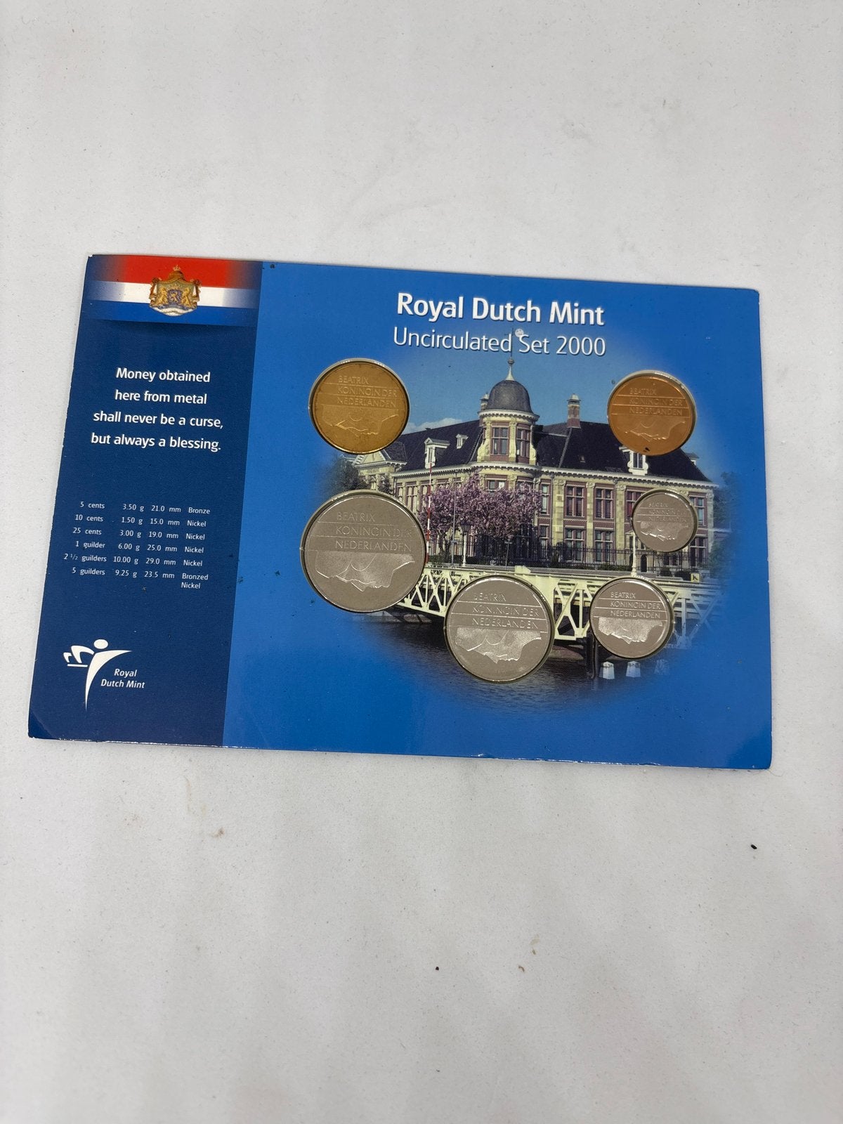 Koninklijke Nederlandse Munt Ongecirculeerde Set 2000, Postzegels en Munten, Munten | Nederland, Ophalen of Verzenden, Koningin Beatrix